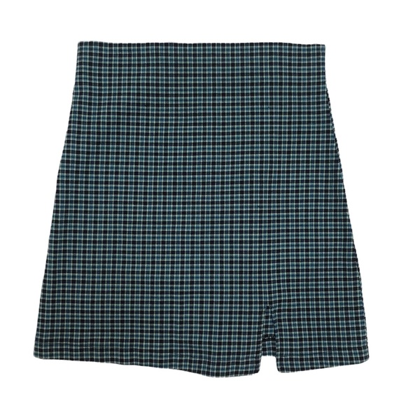 Plaid A-line skirt - Picture 1 of 2